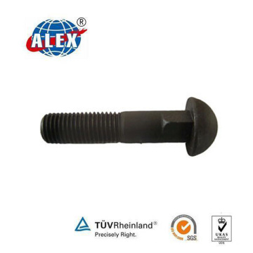 Cabeça redonda de alta resistência Black Rail Fishplate Bolt